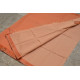 maheshwari handloom saree - orange 