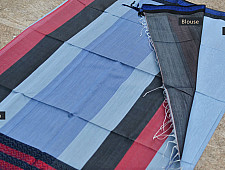 मांडना ❈ Maheshwari Saree ❈ 12