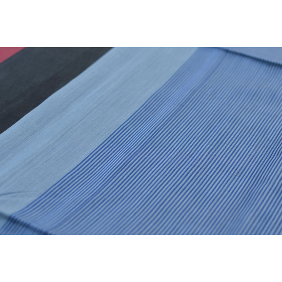 maheshwari handloom silk - sky blue saree