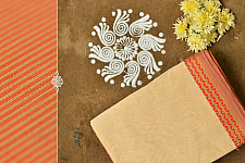 मांडना ❈ Maheshwari Saree ❈ 8