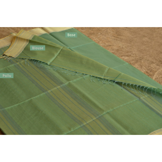 light green maheshwari silk saree