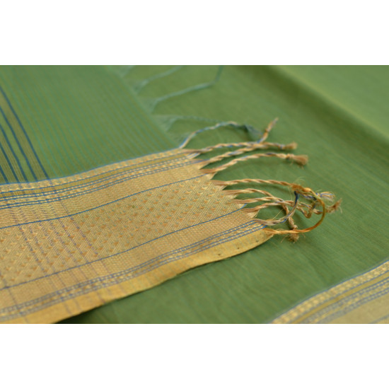 light green maheshwari silk saree