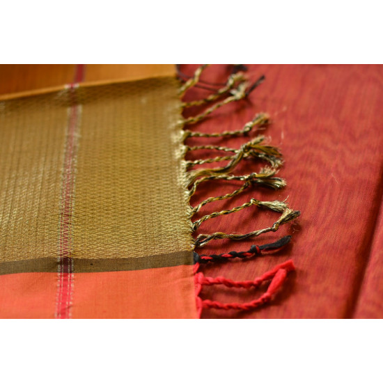 handwoven maheshwari festival special silk saree