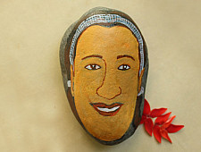 Quirky Taps ♠ Painted Pebbles ~ 9