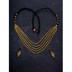 प्रीतम ✤ Brass Jewellery ✤ Necklace with Earring { 30 }