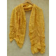 Twinkle Drops ♦ Habotai Silk . Natural Color Bandhani Stole ♦ 13