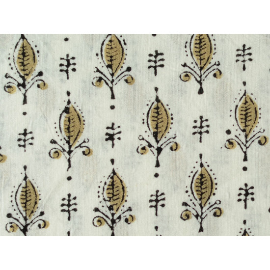 Sanganeri fabric ~ 13 (Block Printed . Per Meter)