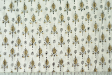 Sanganeri fabric ~ 13 (Block Printed . Per Meter)