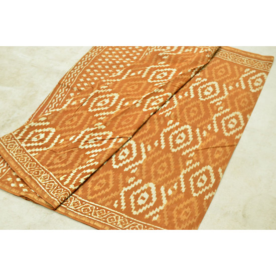 Chandni ✲ Handwoven Chanderi . Batik Saree ✲ 1