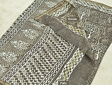 Chandni ✲ Handwoven Chanderi . Batik Saree ✲ 4