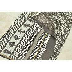 Chandni ✲ Handwoven Chanderi . Batik Saree ✲ 6