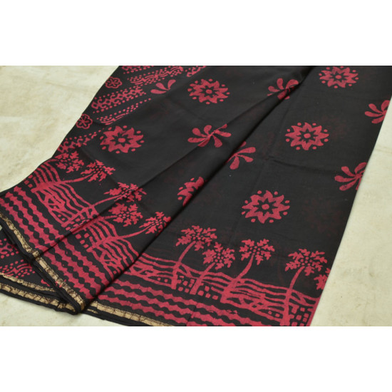 Chandni ✲ Handwoven Chanderi . Batik Saree ✲ 16