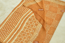 Chandni ✲ Handwoven Chanderi . Batik Saree ✲ 20