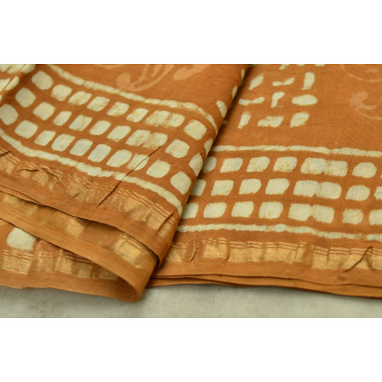 Chandni ✲ Handwoven Chanderi . Batik Saree ✲ 20