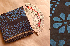 Chandni ✲ Handwoven Chanderi . Batik Saree ✲ 23