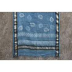आबशार . Aabshaar ☘ Vegetable Color Chanderi Dupatta { 1 }