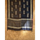 Indigo grounds ~ Batic Indigo * Chanderi Dupatta * 10 *