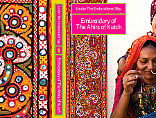 Book ~ Under the embroidered sky: Embroidery of The Ahirs of Kutch