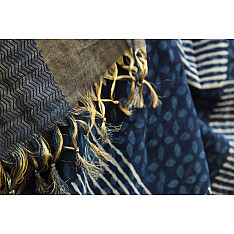 Lehza .लहजा ✫ Chanderi Dabu ✫ Dupatta . 4