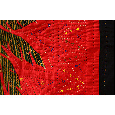 Quilt - Mulbary Silk - Embroidery (Double bed)