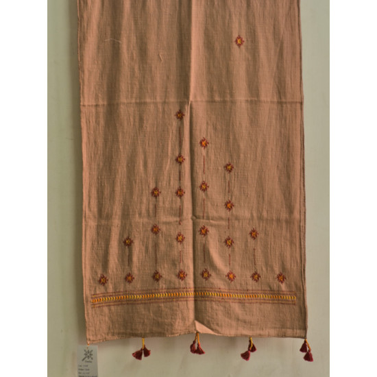 सूफियाना ~ Handloom Cotton . Embroidered stoles { 5 }