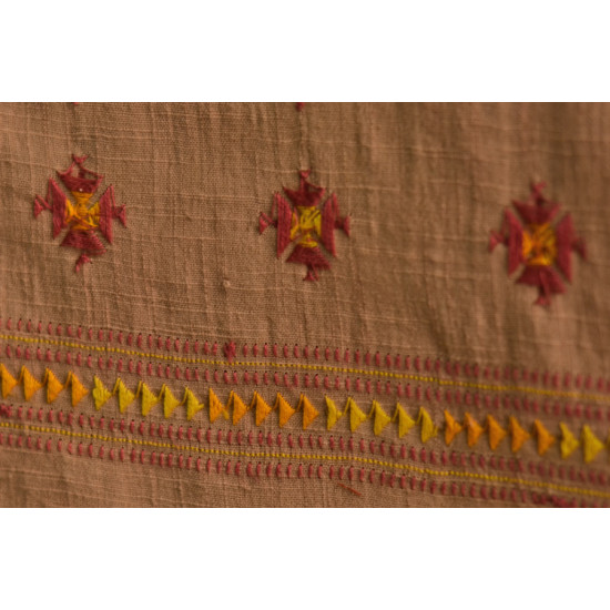 सूफियाना ~ Handloom Cotton . Embroidered stoles { 5 }