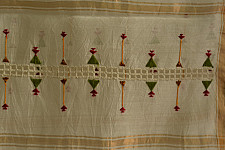 सूफियाना ~ Chanderi . Embroidered stoles { 6 }