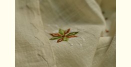 सूफियाना ~ Handloom Cotton . Embroidered dupatta { 9 }