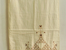 सूफियाना ~ Handloom Cotton . Embroidered dupatta { 11 }