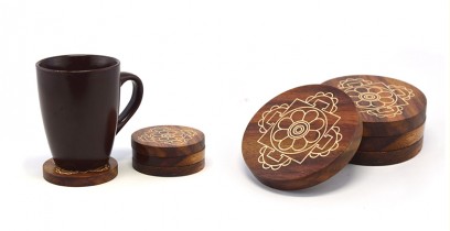 Designer Crafts Products ✫ Mandala Coasters ~ 19