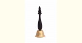 Casted Brass & Wood . Bell ~ 4