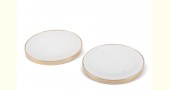 Yang Candle Plates {set of two} ~ 13