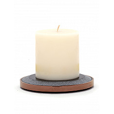 Yin Candle Plates {set of two} ~ 14