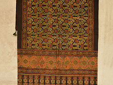 Ripened by the Tropical Sun ❋ Cotton Ajrakh Stole { 7 }