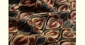 Ajrakh Natural Color Mashru Fabric ~ 11 { Per meter }