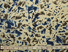Clamp Dye . Natural Color Cotton Fabric ~ 21 { Per meter }