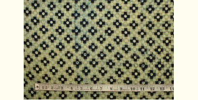 Ajrakh . Natural Color Cotton Fabric ~ 29 { Per meter }