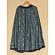 Shop Indigo ajrakh cotton skirt