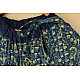 Shop Indigo ajrakh cotton skirt