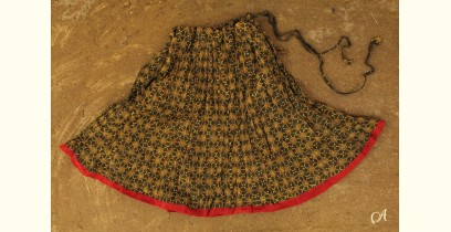 Flowers in a River ~ Ajrakh Skirts { Small } [5]