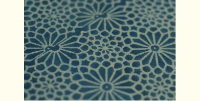 Ajrakh Natural Color Cotton Fabric * F { Per Meter }
