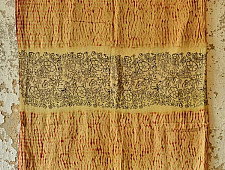 Handful of stars  ( Shibori ~ Ajrakh dupatta ) - {x}