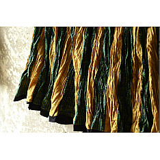Flowers in a River ~ Ajrakh Cotton Skirt