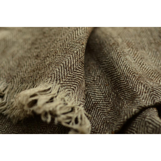 Cashmere Cloud ~ Yak wool Shawl ( Handwoven)