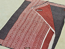 Samāyukta ✻ Jawariya . Block Printed . Cotton Saree ✻ 11