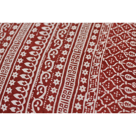 Samāyukta ✻ Jawariya . Block Printed . Cotton Saree ✻ 11