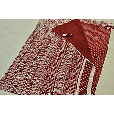 Samāyukta ✻ Jawariya . Block Printed . Cotton Saree ✻ 15