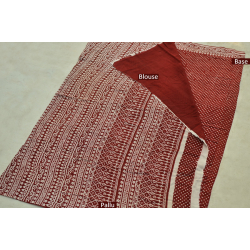 Samāyukta ✻ Jawariya . Block Printed . Cotton Saree ✻ 15