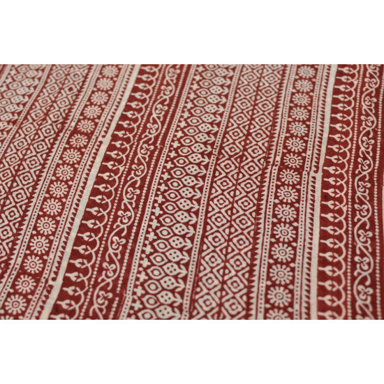 Samāyukta ✻ Jawariya . Block Printed . Cotton Saree ✻ 6