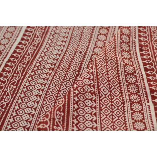 Samāyukta ✻ Jawariya . Block Printed . Cotton Saree ✻ 6